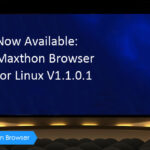 Maxthon for Linux: Final Release (v1.1.0.1)