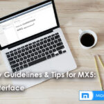 Primary Guidelines & Tips for MX5: User Interface